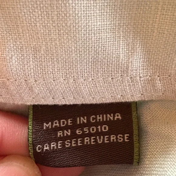 Fernando Pena Masters of Linen 100% Linen Men’s Casual Dress Shirt Sz L - Picture 7 of 8